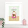 Personalised Bloody Fabulous Art Print, thumbnail 1 of 2