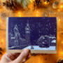London Christmas Cards Illustrated Festive Pack Of Five, thumbnail 4 of 9