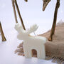 Christmas Reindeer Candle, thumbnail 2 of 2