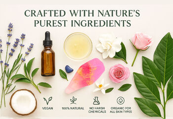 Rose Soap Gifts For Her With Rose Quartz Crystal / Surprise In A Soap Christmas Gifts, 7 of 12