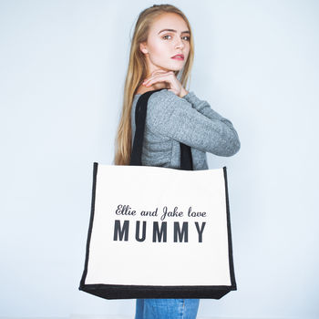Personalised Love Mummy Bag, 4 of 5
