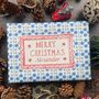 Christmas Personalised Name Paper Fibre Eco Natural Kraft Wrapping Paper, thumbnail 6 of 9