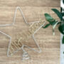 Personalised Christmas Tree Topper Custom Names, thumbnail 2 of 6