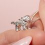 Personalised Shih Tzu Sterling Silver Necklace, thumbnail 2 of 10