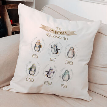 Personalised Mum Cushion With Names, 5 of 7