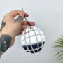 Mirrored Disco Ball Acrylic Charm, thumbnail 1 of 3