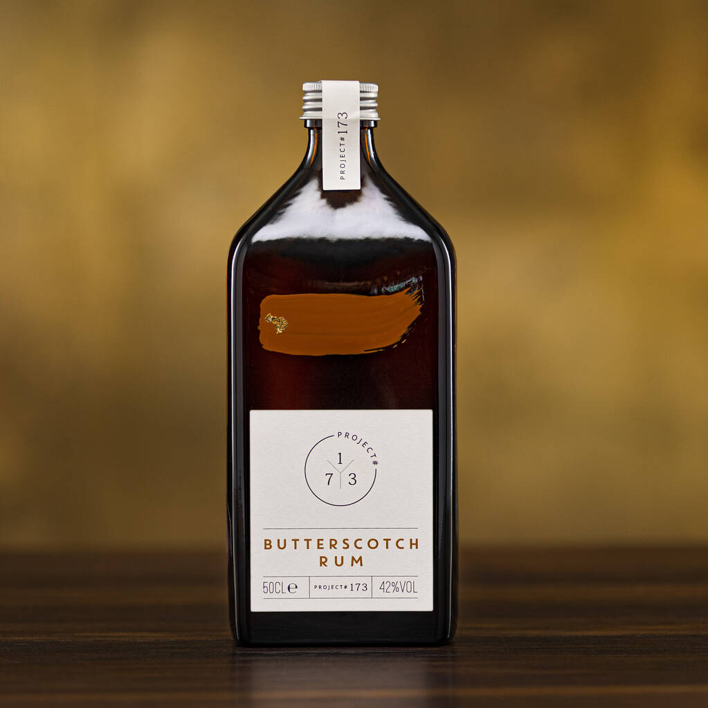 Butterscotch Rum From Project #173 42% Abv 50ml, 1 of 2