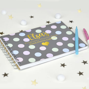 Personalised Pregnancy To Birth Journal, 4 of 10