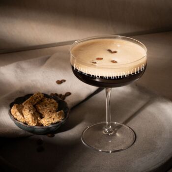 Personalised Espresso Martini Glass, 2 of 5
