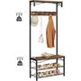 Hallway Cabinet With Shoe Rack And Coat Hooks, thumbnail 7 of 9