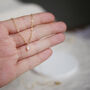 Minimalist Natural Freshwater Pearl Necklace, thumbnail 4 of 6