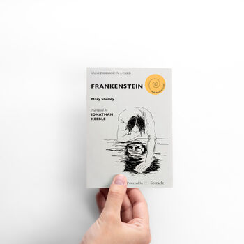 Mary Shelley’s Frankenstein Classic Audiobook In A Card Gift, 5 of 9