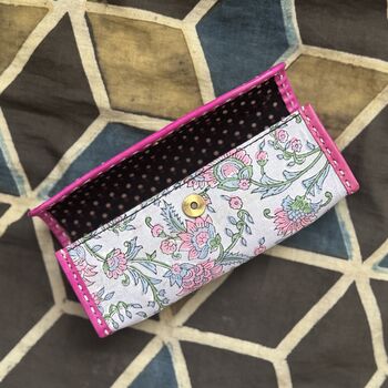 Spectacle Case, Block Print Glasses Cover, 8 of 12