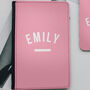 Pink Personalised Passport Cover, thumbnail 2 of 2