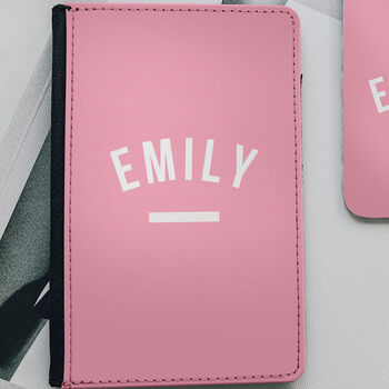 Pink Personalised Passport Cover, 2 of 2