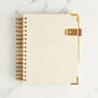 2023 Daily Planner Diary. Creme Original. Personalised, thumbnail 11 of 12