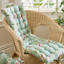 Green Floral Padded Mattress Cushion, thumbnail 1 of 6