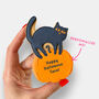 Personalised Scaredy Cat Letterbox Cookies, thumbnail 2 of 9