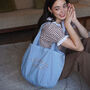 I'd Rather Be Reading Slogan Tote Bag, thumbnail 2 of 5
