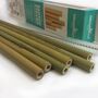 Reusable Bamboo Straws Set Of Six, thumbnail 5 of 5
