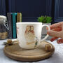 Tawny Owl Bone China Mug, thumbnail 6 of 12