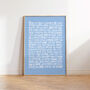 The Beatles Poster, In My Life Song Lyrics Print, thumbnail 5 of 10