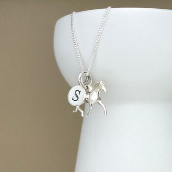 Personalised Horse Sterling Silver Necklace, 2 of 5