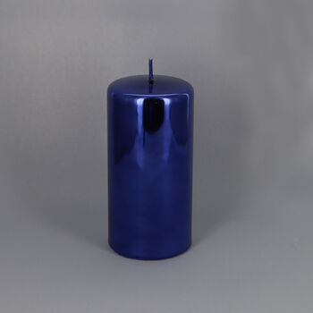 Purple Glass Effect Candles By G Decor, 2 of 8