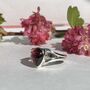 Handmade Silver Rings With Natural Gemstones, thumbnail 3 of 12