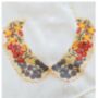 The 'Florescence' Beige Floral Detachable Collar, thumbnail 5 of 5