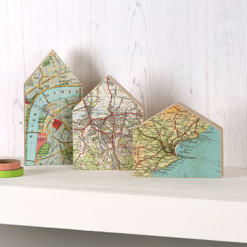 Personalised Map Location House Ornament Gift For Her, 5 of 5