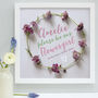 Personalised Be Our Flowergirl Framed Print, thumbnail 3 of 4