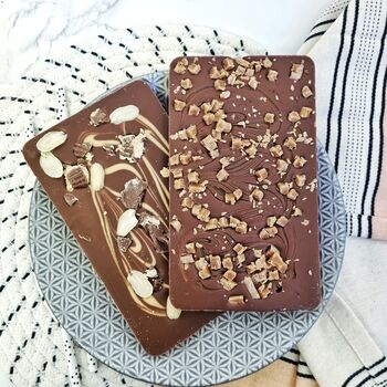 Milk Chocolate Peanut Butter And Caramel Slabb Duo, 2 of 4