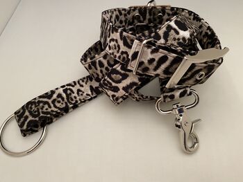 Leopard Print Designer Collar, 4 of 7