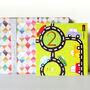 Copper Foiled Road 2nd Birthday Card, thumbnail 5 of 5