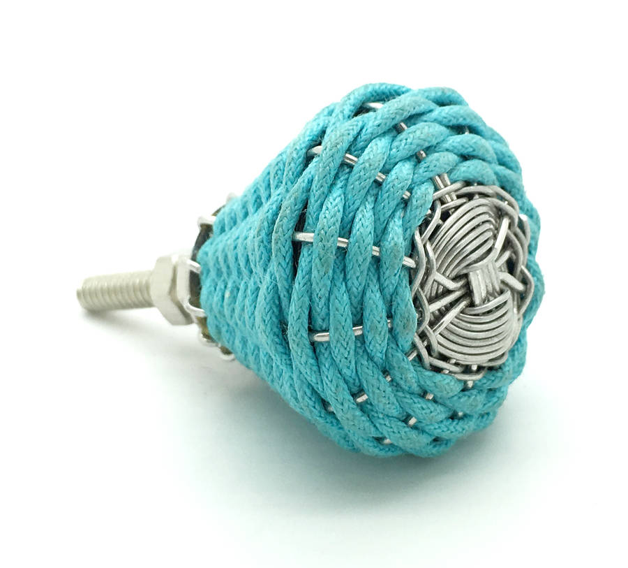 willow woven cord cupboard door knobs pull handles by g decor