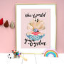 The World Is Your Oyster Print, thumbnail 1 of 1