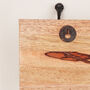 G Decor Irregular Hooks Reclaimed Wooden Coat Hook Set, thumbnail 4 of 4