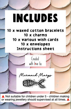 Wish Bracelet Making Kit, 2 of 12