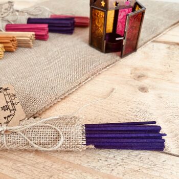 Handmade Fair Trade Indian Incense Joss Sticks, 7 of 12