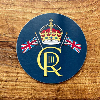 King Charles Coronation Boxed Commemorative Coaster, 5 of 8