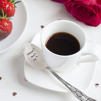 Personalised Silver Plated Coffee Spoon, 2 of 4