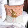 Pink Bunny Rabbit Children's Reading Cushion, thumbnail 1 of 2