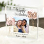 Personalised 30th Birthday Balloon Acrylic Photo Block, thumbnail 1 of 3