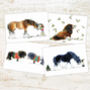 Horse And Pony Christmas Card Pack, thumbnail 1 of 5