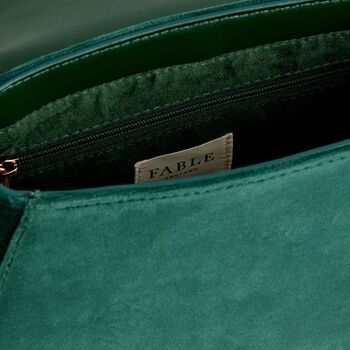 Fable Robin Love Embroidered Saddle Bag, 6 of 7