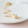 Gold Plated Shell Necklace, thumbnail 1 of 5