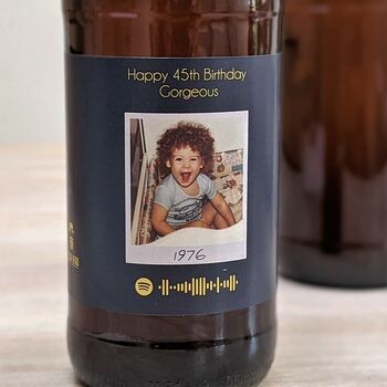 Personalised Photo Craft Beer And Music, 2 of 4