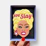 You Slay! Letterbox Cookie, thumbnail 1 of 8