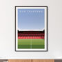 Manchester United Old Trafford Sir Alex Ferguson Poster, thumbnail 1 of 8